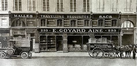 jean françois goyard|history of the Goyard.